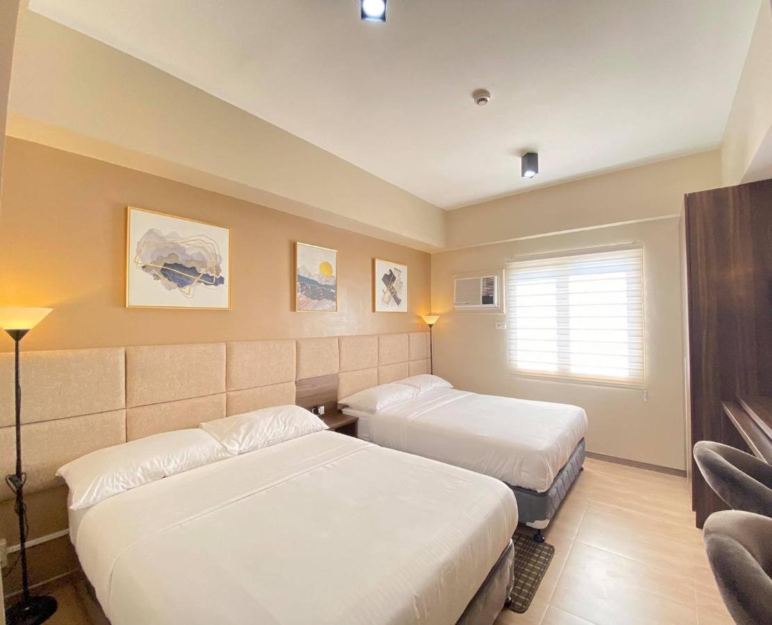 Twin Bed Unit- Migas Haven At Sunvida Tower Cebu Exterior foto